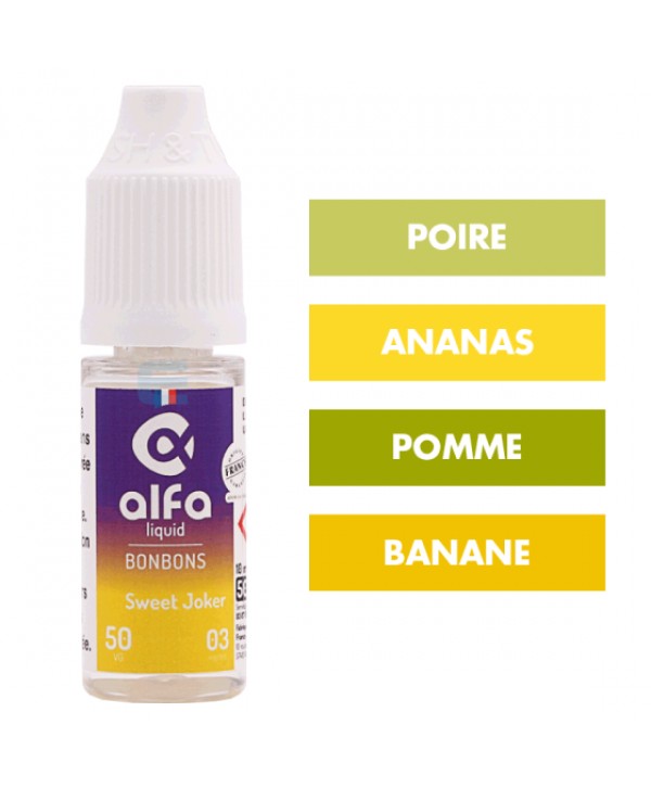 E-liquide Sweet Joker (50 VG) 10 mL - Alfaliquid