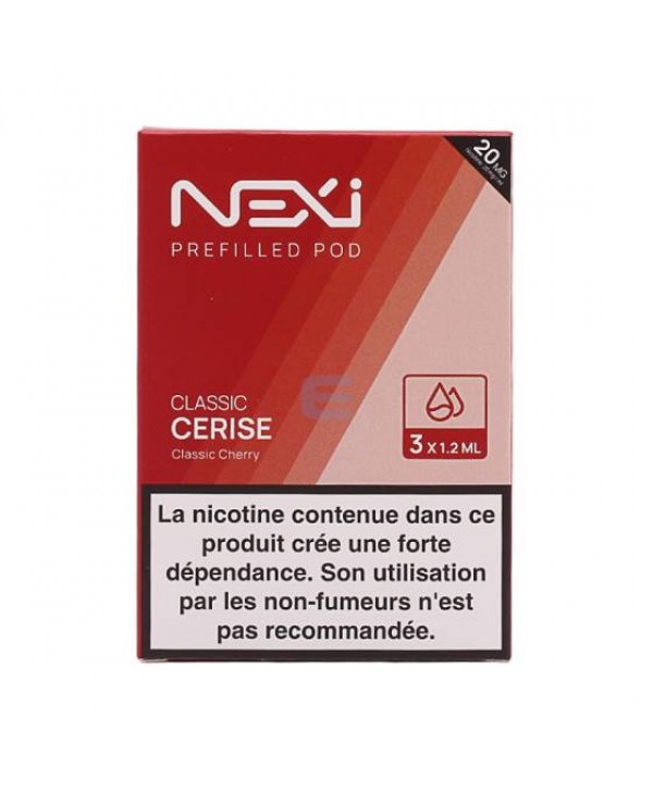 Cartouche Nexi Classic Cerise (x3) - Aspire