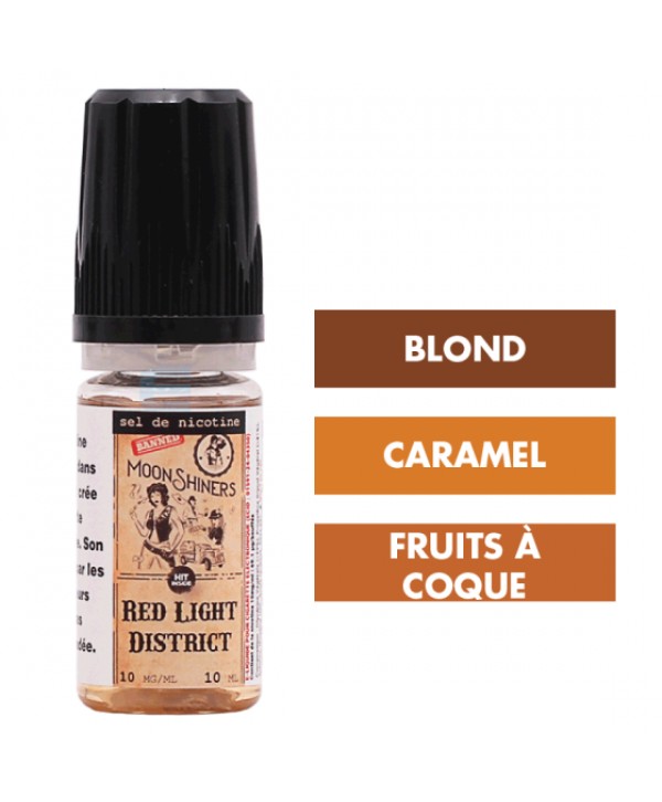 E-liquide Red Light District Sels de nicotine 10 mL - Moonshiners (Le French Liquide)