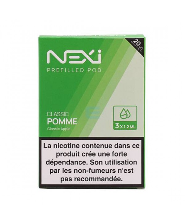 Cartouche Nexi Classic Pomme (x3) - Aspire