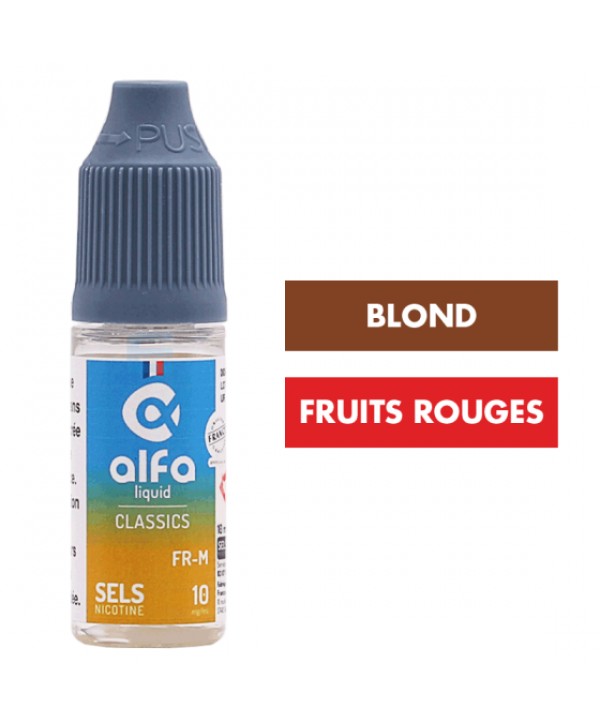 E-liquide FR-M sels de nicotine 10 mL - Alfaliquid