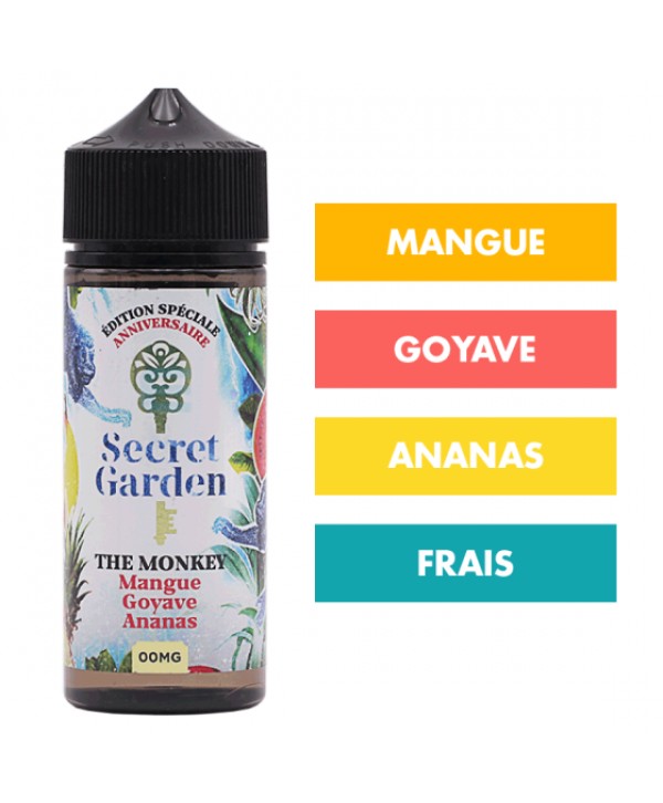 E-liquide The Monkey 100 mL - Secret Garden