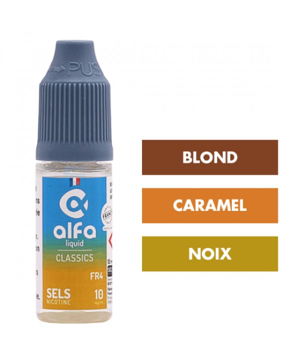 E-liquide FR4 sels de nicotine 10 mL - Alfaliquid