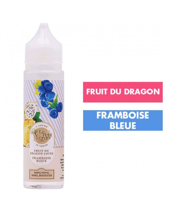 E-liquide Fruit du Dragon Jaune Framboise Bleue 50 mL - Le Petit Verger