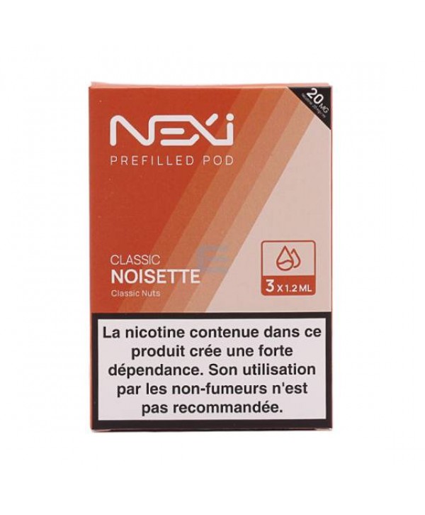 Cartouche Nexi Classic Noisette (x3) - Aspire