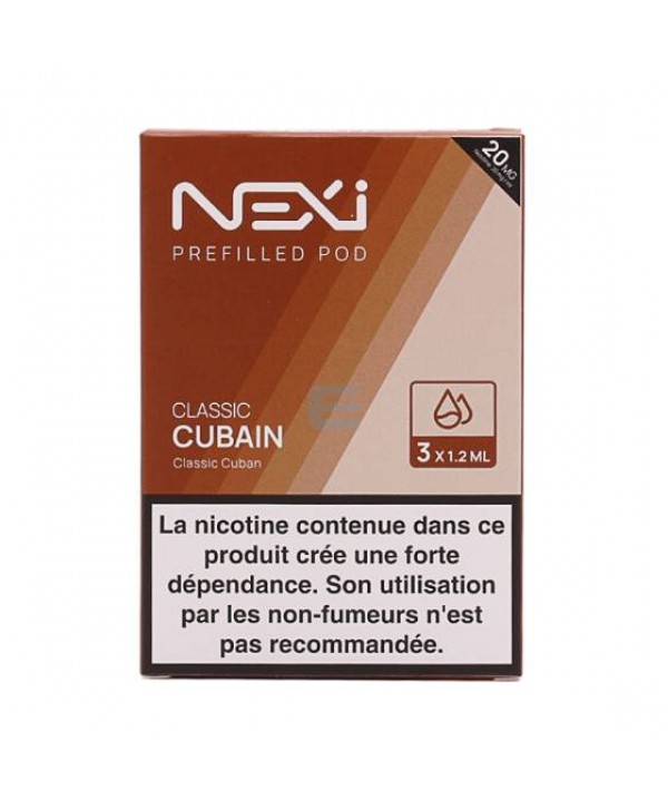Cartouche Nexi Classic Cubain (x3) - Aspire