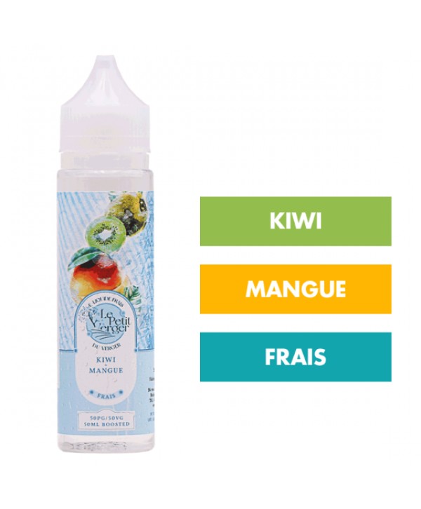 E-liquide Kiwi Mangue Frais 50 mL - Le Petit Verger