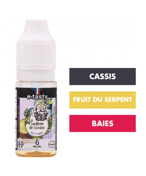E-liquide Bleu d'Envie 10 mL - La Cueillette de Louise (E.Tasty)