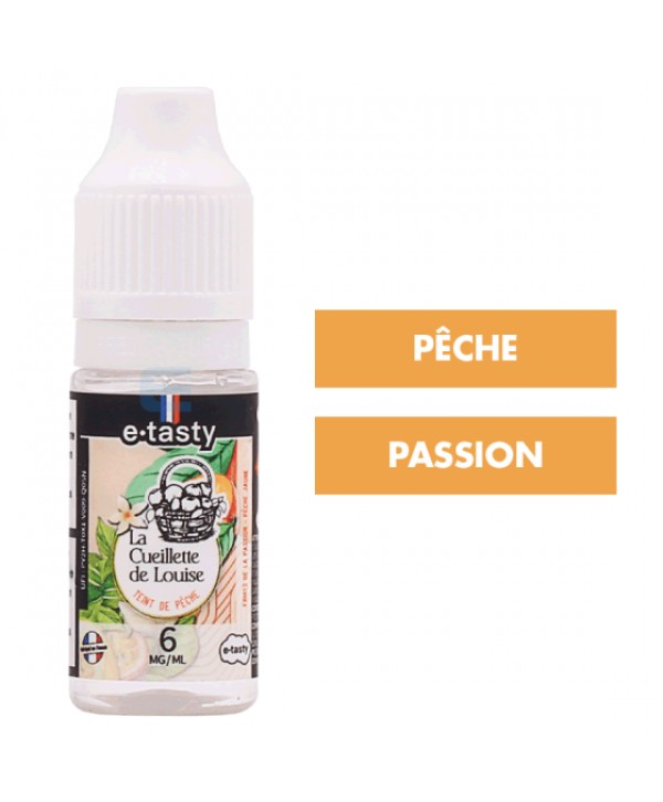 E-liquide Teint de Pêche 10 mL - La Cueillette de Louise (E.Tasty)