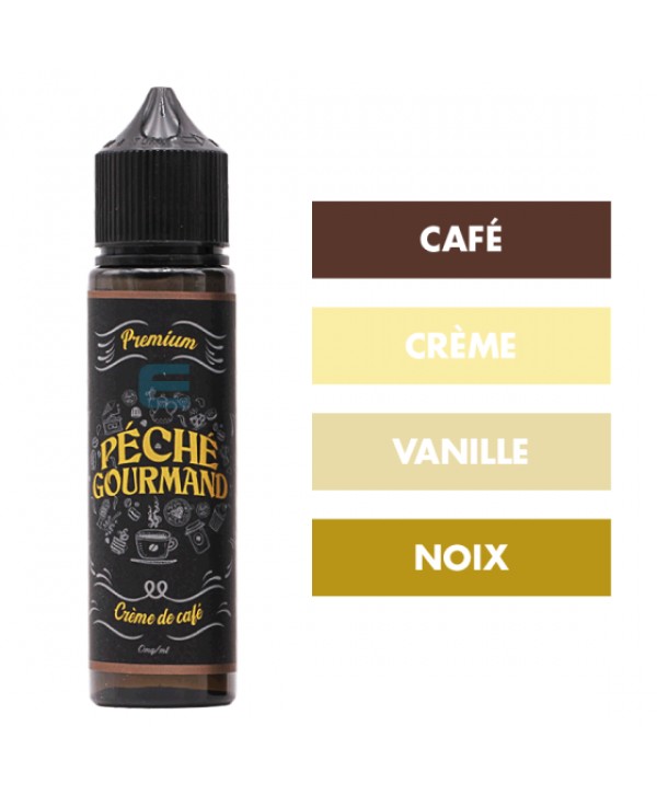 E-liquide Crème de Café 50 mL - Péché Gourmand (LiquideLab)