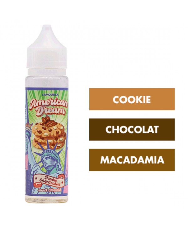 E-liquide Double Chip Cookies 50 mL - American Dream (Savourea)