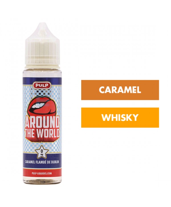 E-liquide Caramel Flambé de Dublin 50 mL - Around The World (Pulp)