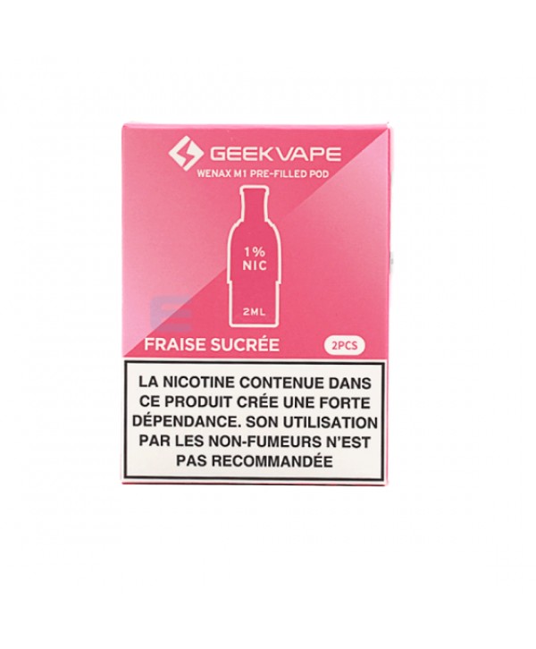 Cartouche Fraise Sucrée Wenax M1 (x2) - GeekVape
