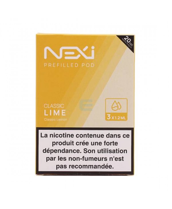 Cartouche Nexi Classic Lime (x3) - Aspire