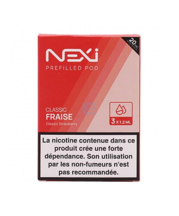 Cartouche Nexi Classic Fraise (x3) - Aspire