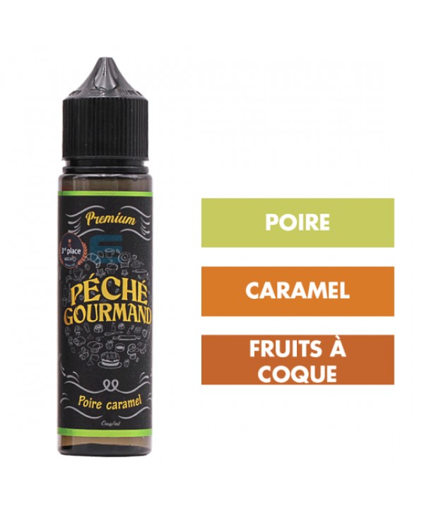 E-liquide Poire Caramel 50 mL - Péché Gourmand (LiquideLab)