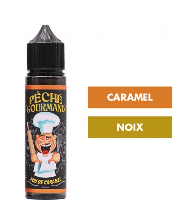 E-liquide Fou de Caramel 50 mL - Péché Gourmand (LiquideLab)