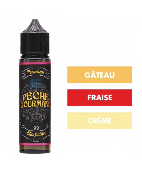 E-liquide Miss Fraisier 50 mL - Péché Gourmand (LiquideLab)