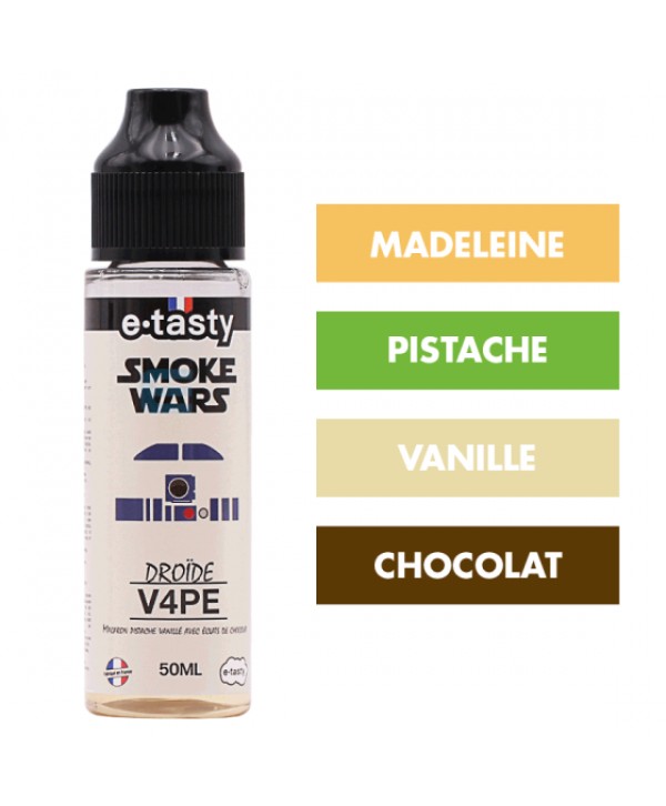 E-liquide Droide V4pe 50 mL - Smoke Wars (E.Tasty)