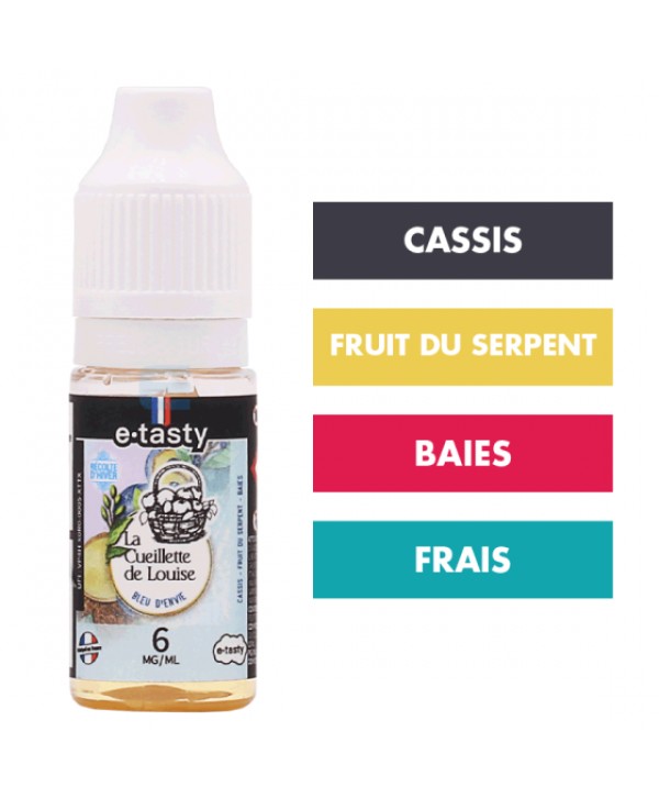 E-liquide Bleu d'Envie (Hiver) 10 mL - La Cueillette de Louise (E.Tasty)