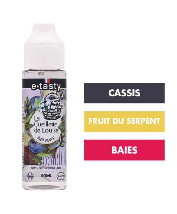 E-liquide Bleu d'Envie 50 mL - La Cueillette de Louise (E.Tasty)