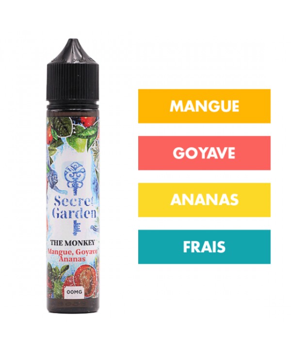 E-liquide The Monkey 50 mL - Secret Garden