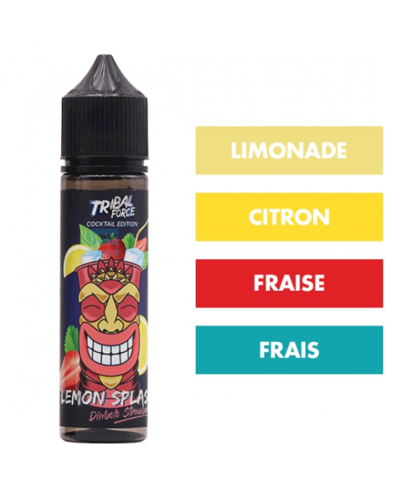 E-liquide Lemon Splash Diabolo Strawberry 50 mL - Tribal Force