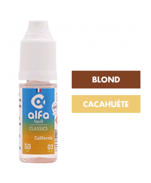 E-liquide California (50 VG) 10 mL - Alfaliquid