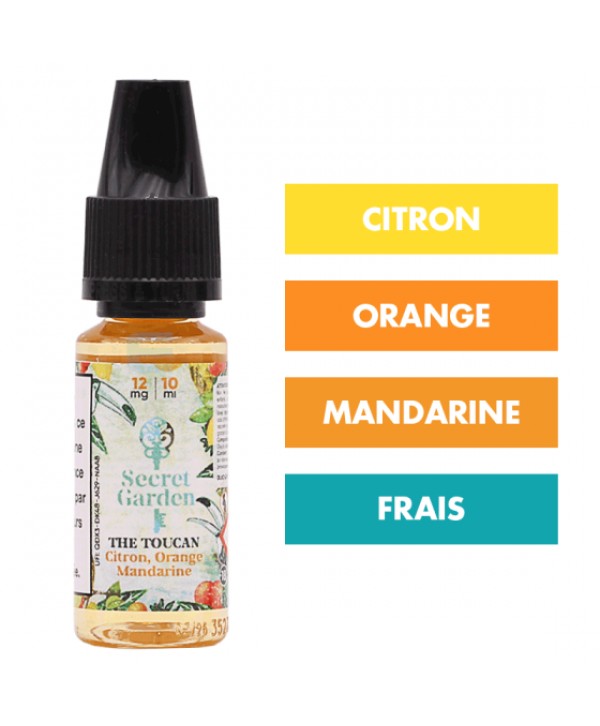 E-liquide The Toucan 10 mL - Secret Garden