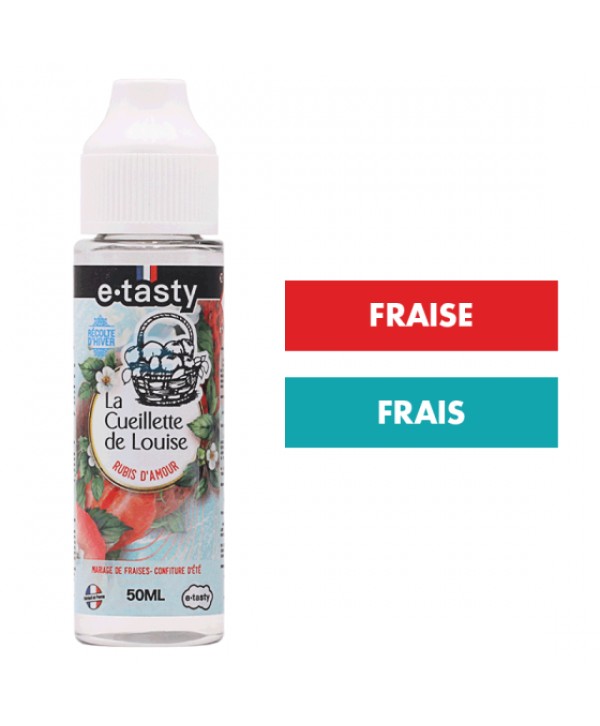 E-liquide Rubis d'Amour (Hiver) 50 mL - La Cueillette de Louise (E.Tasty)