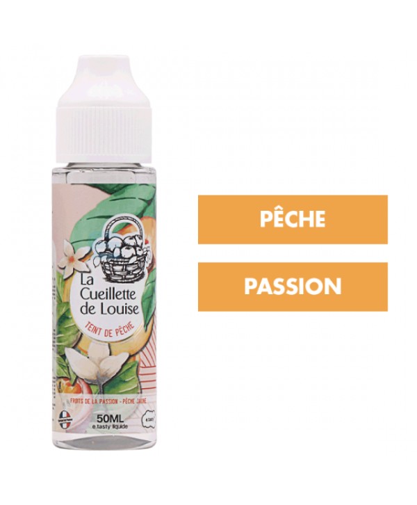 E-liquide Teint de Pêche 50 mL - La Cueillette de Louise (E.Tasty)