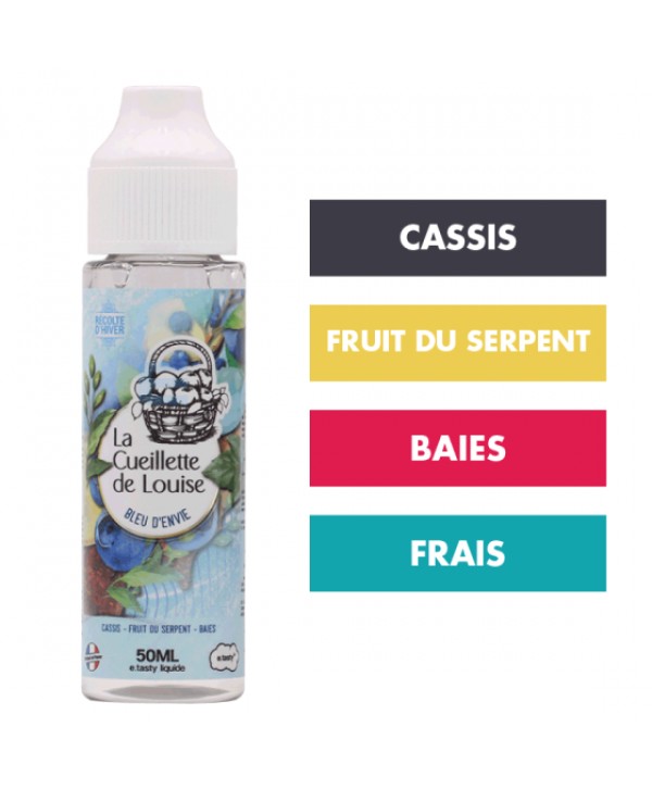 E-liquide Bleu d'Envie (Hiver) 50 mL - La Cueillette de Louise (E.Tasty)