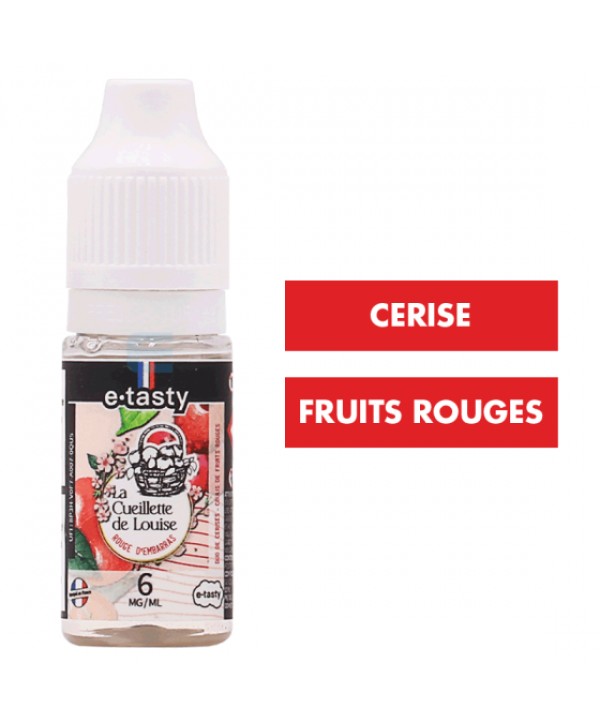 E-liquide Rouge d'Embarras 10 mL - La Cueillette de Louise (E.Tasty)