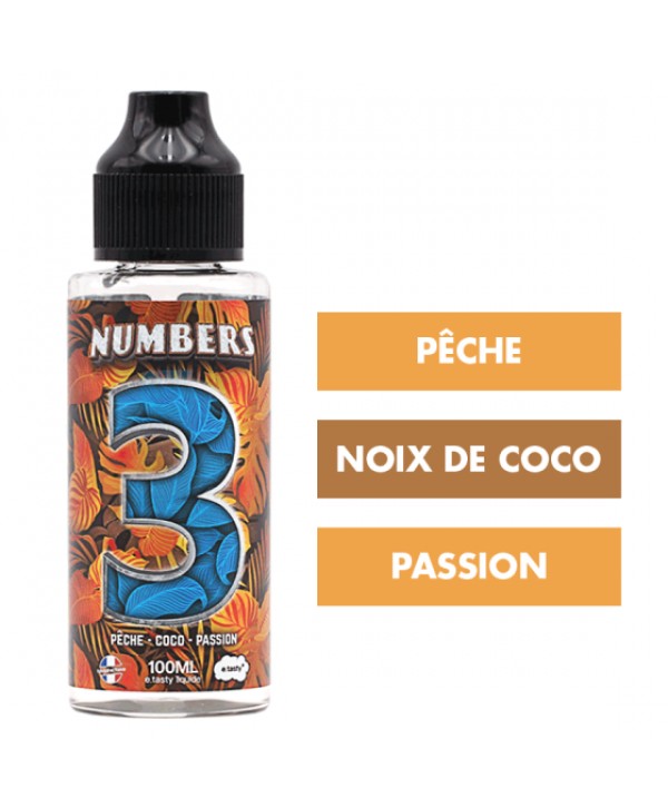 E-liquide Numbers 3 100 mL - Numbers (E.Tasty)