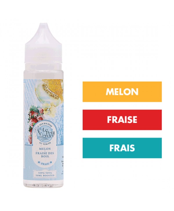 E-liquide Melon Fraise des Bois Frais 50 mL - Le Petit Verger