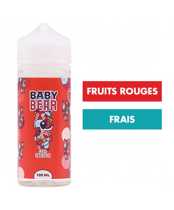 E-liquide Red Iceberg 100 mL - Baby Bear