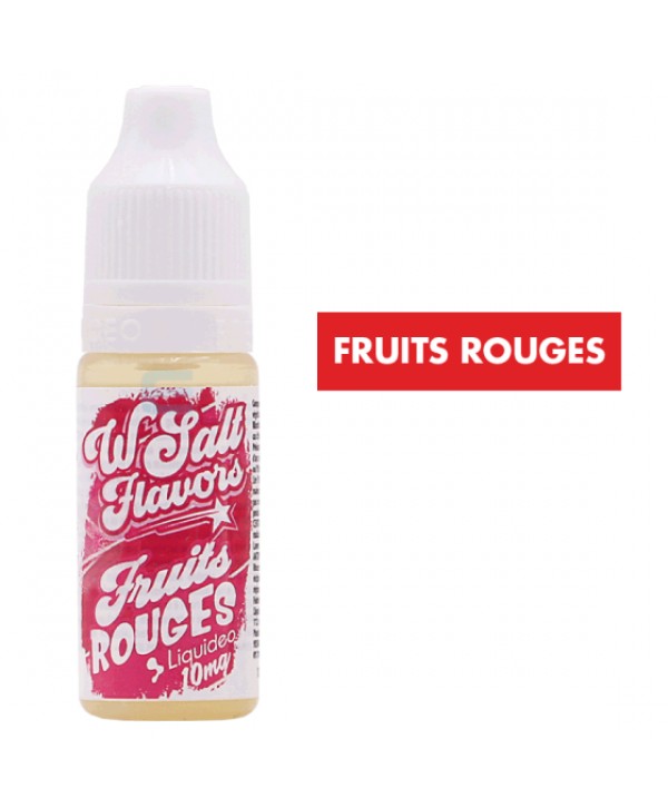 E-liquide Fruits Rouges 10 mL - Wsalt (Liquideo)