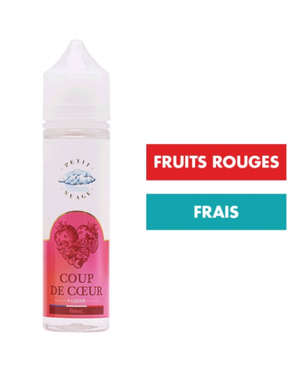 E-liquide Coup de Cœur 60 mL - Petit Nuage