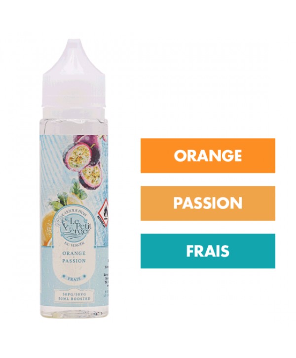E-liquide Orange Passion Frais 50 mL - Le Petit Verger
