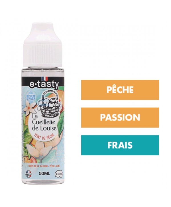E-liquide Teint de Pêche (Hiver) 50 mL - La Cueillette de Louise (E.Tasty)