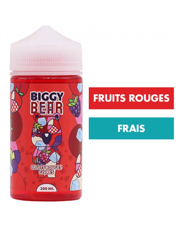 E-liquide Fruits Rouges Givrés 200 mL - Biggy Bear
