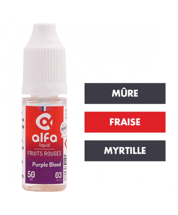 E-liquide Purple Blood (50 VG) 10 mL - Alfaliquid