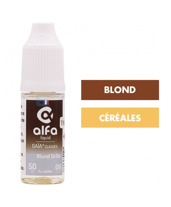 E-liquide Blond Grillé 10 mL - Gaia Classics (Alfaliquid)