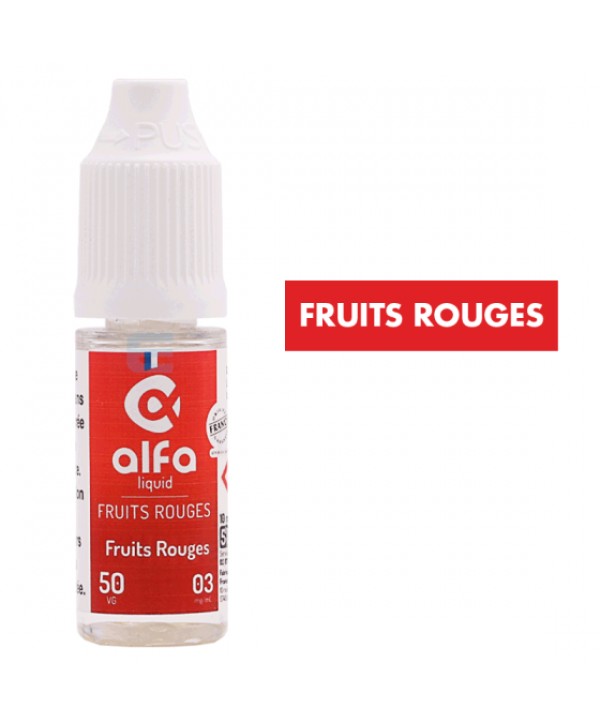 E-liquide Fruits Rouges (50 VG) 10 mL - Alfaliquid