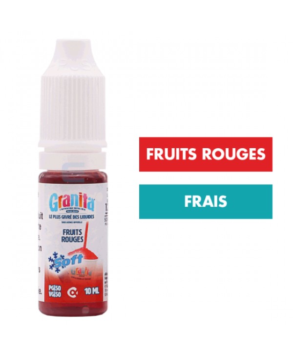 E-liquide Fruits Rouges Soft 10 mL - Granita