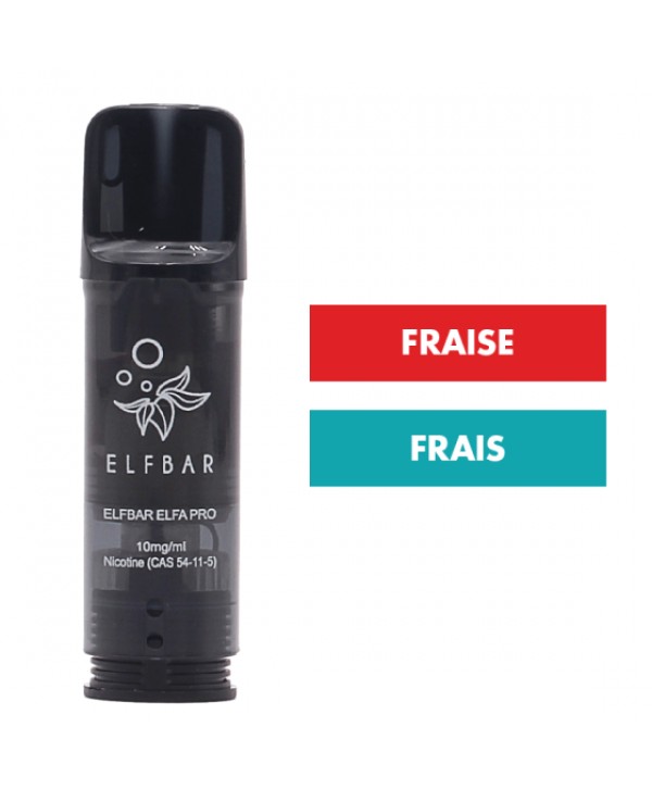 Cartouche Elfa Pro Fraise Glacée (x2) - Elfbar