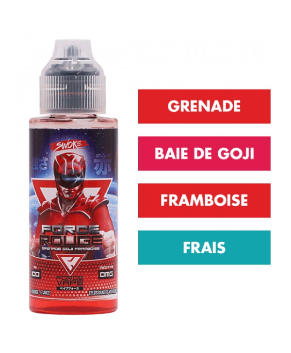 E-liquide Force Rouge 100 mL - Force Vape (Swoke)