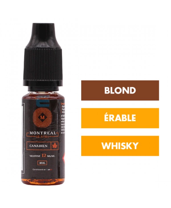 E-liquide Canadien 10 mL - Montréal Original