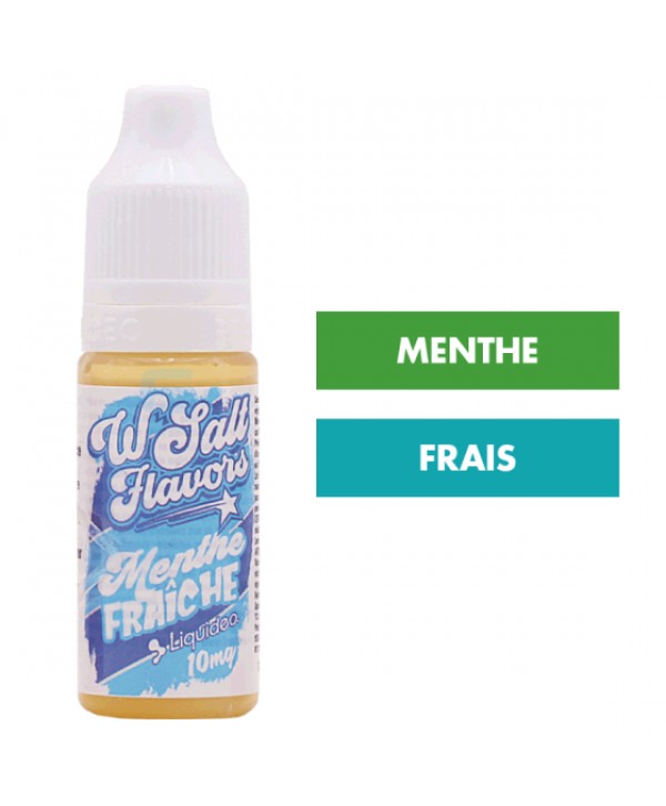 E-liquide Menthe Fraîche 10 mL - Wsalt (Liquideo)
