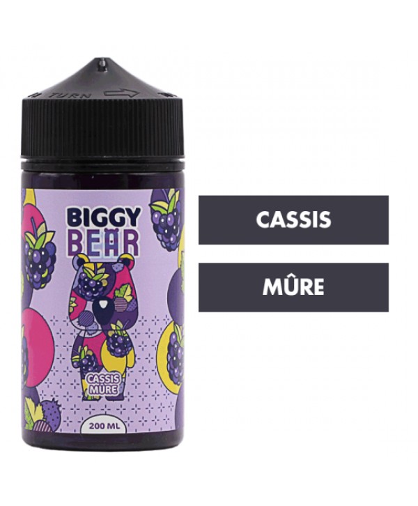 E-liquide Cassis Mûre 200 mL - Biggy Bear
